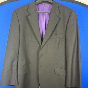 Paul Smith, Westbourne, Blazer, Sport Coat, , Wool, Made in Italy, 44R, black